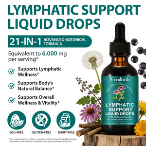 Acentiallabs Gocce Naturali per Drenaggio Linfatico 21-in-1, 6000mg, <span class=keywords><strong>Integratori</strong></span> per il Benessere <span class=keywords><strong>Immunitario</strong></span> e il Supporto Linfatico per Donne e Uomini - Product Image 3