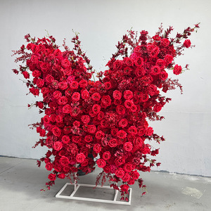 शादी प्रोप्स आयरन आर्ट तितली रोड गाइड स्टेज पृष्ठभूमि व्यवस्था - Product Image 3