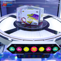 Joyplay Crazy Card Game Machine 4 joueurs, machine de jeu à monnayeur pour cartes, avec fonction de remise de tickets et de cadeaux, pour enfants, usage intérieur