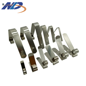 Nld tùy chỉnh Trung Quốc Nhà cung cấp chính xác dập tấm bộ phận kim loại thép không gỉ nhỏ phẳng lÁ mùa xuân Clip - Product Image 4