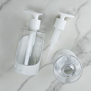 300ml Wholesale Custom <b>Plastic</b> <b>Packaging</b> Body Lotion Liquid Shampoo Bottle Pet <b>Plastic</b> Bottle for Shampoo Container - Product Image 5