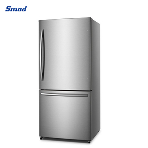 Refrigerador de Dos Puertas con Congelador Inferior de Acero Inoxidable de 17 Pies Cúbicos, Refrigerador Doméstico - Product Image 2