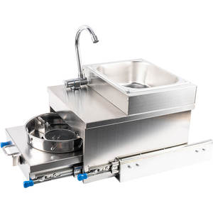 Vente en gros de plaques de cuisson à <span class=keywords><strong>gaz</strong></span> extractibles avec évier et robinet intégrés pour bateau, <span class=keywords><strong>caravane</strong></span>, camping-car, camping-car, camping-car, camping-car - Product Image 4