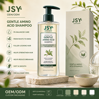 OEM ODM Label Pribadi Sampo Asam Amino Bebas Sulfat pH Seimbang Pembersih Lembut Ekstrak Tumbuhan Perawatan Rambut untuk Semua Jenis Rambut