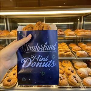 Ensemble de sacs à pâtisserie pour restaurant, boulangerie, café - Ensemble d'emballages à emporter pour beignets et biscuits - Emballage de qualité alimentaire - Product Image 6