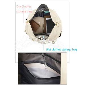 Custom <b>Waterproof</b> Fashion <b>Large</b> Capacity Gym Sport Travel Luggage Shoulder Duffle <b>Bag</b> With Usb Charging Port - Product Image 3