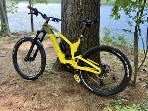 Cadre de vélo électrique tout suspendu en alliage d'aluminium Hybridizer <span class=keywords><strong>SANN</strong></span> EMTB avec moteur central Bafang M560 et batterie 48V 18Ah - Product Image 4