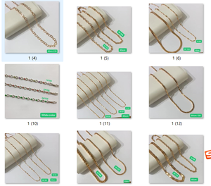 Xuping Jewelry Elegante e Delicata <span class=keywords><strong>Collana</strong></span> a <span class=keywords><strong>Tulipano</strong></span> in Rame Ecologico Placcato Oro 14K - Product Image 2