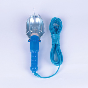 ไฟส่องงานแบบพกพา ฝาครอบเหล็กสีฟ้าใส พร้อมสายไฟ 220V หลอดฮาโลเจน สำหรับใช้กับเครื่องมือกล - Product Image 3