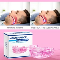 Appareils anti-ronflement Embout buccal réutilisable Embout buccal anti-ronflement pour un meilleur sommeil Bruxisme Arrêt du ronflement