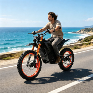 Motocicleta Eléctrica Todoterreno para Adultos, Nuevo Diseño, 8000W, 72V, Motor Central, <span class=keywords><strong>Enduro</strong></span>, 80km/h, Motocross para Desierto - Product Image 1