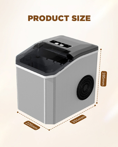 Máquina <span class=keywords><strong>de</strong></span> <span class=keywords><strong>Hielo</strong></span> Portátil XL16M para el Hogar, Produce 9 Cubos <span class=keywords><strong>de</strong></span> <span class=keywords><strong>Hielo</strong></span> <span class=keywords><strong>en</strong></span> <span class=keywords><strong>8</strong></span> <span class=keywords><strong>Minutos</strong></span> - Product Image 2