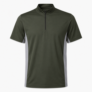 Camisetas de Golf Premium para Hombre, al por Mayor, con Cierre de Cremallera de un Cuarto, Cuello Alto, Logotipo Personalizado, Diseño Único y Elegante, Directo de Fábrica - Product Image 2