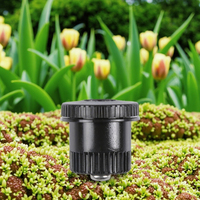 RAINLING NP Petite buse barboteur réglable pour l'irrigation de jardin domestique 0-1 mètre NP Bubbler réglable en plastique Pom fileté