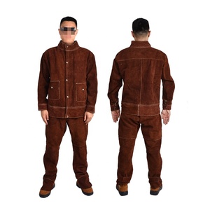 Pakaian Las Profesional: Tahan Panas, Anti Percikan Api, Berinsulasi & Perlindungan Radiasi Busur Api - Product Image 4