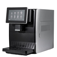 Machine à café expresso entièrement automatique en acier inoxydable, best-seller, écran tactile intelligent pour la maison et l'hôtel