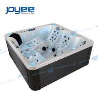 JOYEE Relax Jardin Loisirs 5 homme adultes profiter du spa meilleur acrylique air jet cul corps massage spas en plein air hydro spa bain à remous
