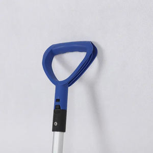 Herramientas agrícolas Pala de jardín Pala de nieve de plástico con mango de madera de agarre D de plástico - Product Image 4