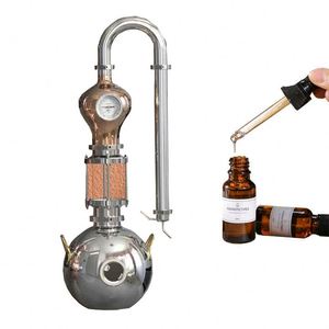 Appareil de distillation électrique domestique antique de petite taille en verre borosilicate de haute qualité pour vin, whisky, huile et liqueur distillés - Product Image 3
