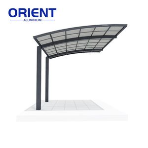 Système de carport en aluminium autoportant Installation facile en DIY et faible entretien <span class=keywords><strong>Abri</strong></span> pour voitures - Product Image 1