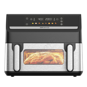 Freidora de Aire de Doble Cesta 5L+5L con Cocción Independiente, Doble Zona, Pantalla Digital LED, Saludable, Sin Aceite, con Partición Central Móvil - Product Image 1