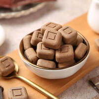 Chocolat noir lyophilisé au beurre de cacao pur, sans sucre ajouté, aux amandes