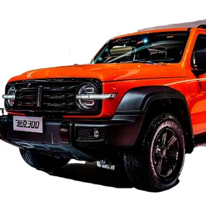 Venta caliente auto chino en stock Great Wall Motor Tank 300 Challenger Gasolina Coche Color naranja