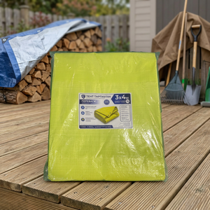 Vietnam Supplier High Quality Heavy Duty PE Waterproof Canvas Tarpaulin UV Resistance Truck Aquaculture Use Custom Sizes 3-8mil - Product Image 1
