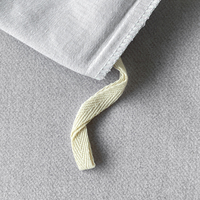 Ensemble de housse de couette en coton mélangé écologique de qualité supérieure, tissu doux, ensemble de literie pour toutes les saisons