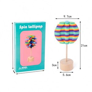 Toysrunner Montessori Juguete de Madera Giratorio Antiestrés para Niños de 2 a 4 Años, Serie de Números de Fei, Educativo y Creativo - Product Image 1