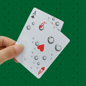 <span class=keywords><strong>Cartes</strong></span> <span class=keywords><strong>de</strong></span> poker en plastique PVC bleu personnalisé <span class=keywords><strong>cartes</strong></span> à jouer personnalisées pour les jeux avec un emballage unique - Product Image 2