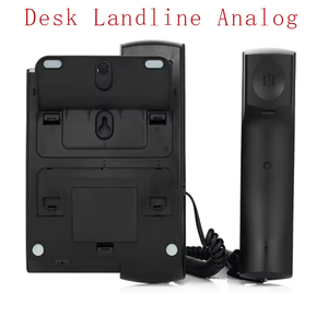 Teléfono Fijo Analógico <span class=keywords><strong>de</strong></span> Escritorio con Identificador <span class=keywords><strong>de</strong></span> Llamadas, Pantalla LCD <span class=keywords><strong>de</strong></span> 16 Dígitos, Control <span class=keywords><strong>de</strong></span> Volumen <span class=keywords><strong>de</strong></span> 4 Niveles, para Oficina, Hogar, Hotel, Fábrica OEM/ODM - Product Image 3