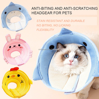 Pet Elizabeth Cat Post-opératoire Collier Chien Anti morsure Et Lécher Anneau De Protection Tête Couverture Pet Fournitures De Protection
