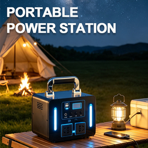 Tuoming 500W All In One Outdoor Camping Home <b>Backup</b> <b>Battery</b> Lifepo4 Solar Portable Power Station - Product Image 6