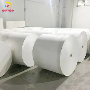 Китай завод-поставщик продажа Pe бумага с покрытием в рулонах сырье для бумажных стаканчиков бумажная чаша коробка