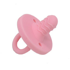 Chupete de Silicona de Grado Alimenticio Personalizado para Bebés, Mordedor Suave para Recién Nacidos, <span class=keywords><strong>Chupetes</strong></span> para Masticar - Product Image 6