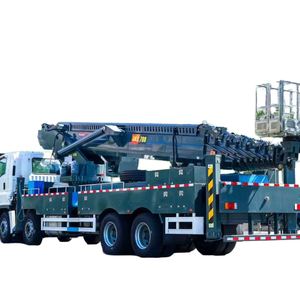 Nouvelle plateforme élévatrice hydraulique montée sur camion Isuzu 70m 8x4, camion nacelle diesel manuel, norme d'émission Euro 3 - Product Image 1