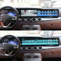Reproductor Multimedia para Automóvil con Pantalla Triple de 38 Pulgadas, Android Auto para Mercedes-Benz Clase E W213 2016-2020, Unidad Principal de Navegación GPS para Automóvil