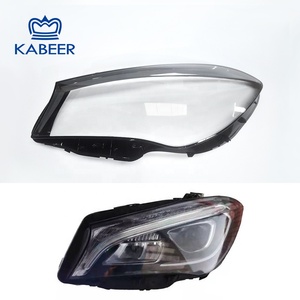 Lente de Faro para Merce.des-Ben.z W117 <span class=keywords><strong>CLA</strong></span> 180 200 220 <span class=keywords><strong>250</strong></span> 260 2016~<span class=keywords><strong>2021</strong></span>, Reemplazo de Cubierta de Faro Delantero, Carcasa de Luz Delantera para Automóvil - Product Image 2