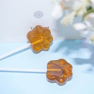 Sucettes en forme de patte d'ours aromatisées aux fruits, sucettes dures Pop Rocks, vente chaude - Product Image 5
