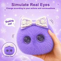 Jouet Compagnon Intelligent Interactif Vocal pour Animaux de Compagnie, Pendentif IA à Contrôle par Application ODM, Poupée en Peluche Douce avec Retour Tactile, Jouet Robot IA pour Animaux