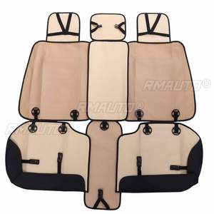 Car <b>Seat</b> <b>Covers</b> Automobiles <b>Seat</b> <b>Covers</b> PU Leather <b>Seat</b> Cushion Front Bench Chair Protection Universal for Auto Truck <b>Van</b> SUV - Product Image 3