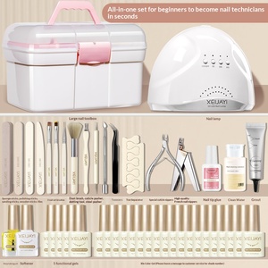 <span class=keywords><strong>Kit</strong></span> <span class=keywords><strong>complet</strong></span> <span class=keywords><strong>d</strong></span>'outils pour la manucure XEIJAYI rose avec lampe UV LED, vernis gel et outils pour <span class=keywords><strong>d</strong></span>ébutants et usage en salon, support OEM/ODM - Product Image 5
