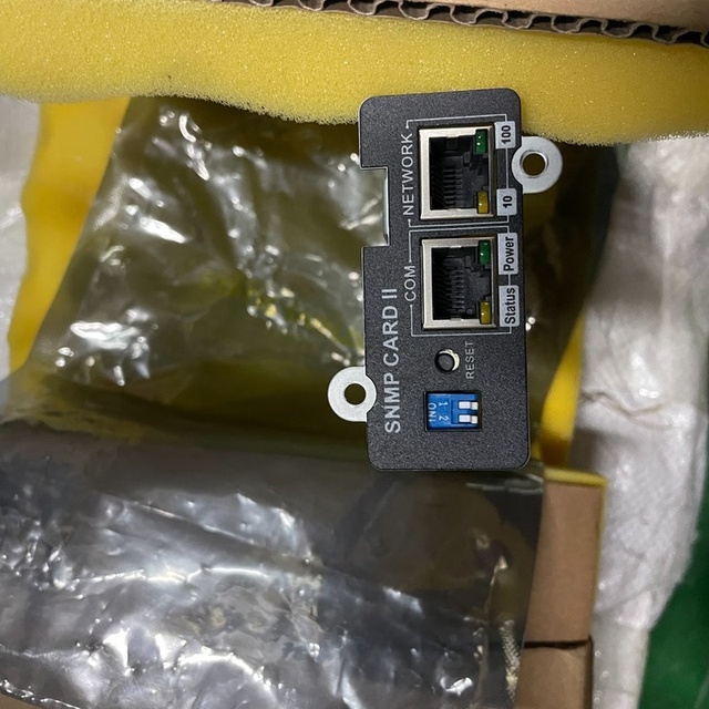 SNMP CARD II Network Management Card for UPS for PLC