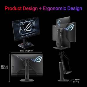 Monitor Gaming Rog Strix de 27 Pulgadas QHD Mate, 270Hz IPS, 125% SRGB HDR con G Sync y Aura Sync para Gamers - Product Image 6