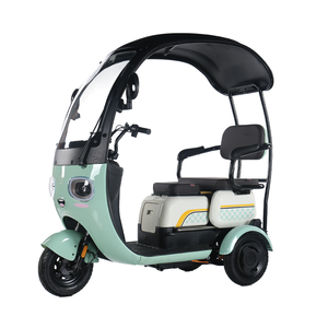 Tricycle couvert de haute qualité pour adultes, scooter à 3 roues avec toit et pare-brise, style rétro vintage MiYue, Miyue MiY - Product Image 3