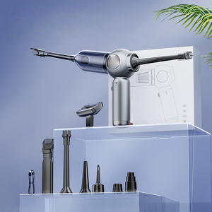 เครื่องดูดฝุ่นเป่าลมแบบพกพาไร้สายไร้สายแบบบูรณาการพลังดูดสูงเครื่องดูดฝุ่นกลางแจ้งขนาดเล็กสำหรับรถยนต์ - Product Image 1