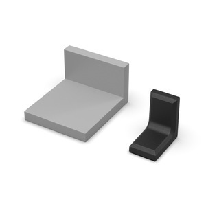 L-Shaped Plastic Connector For Wardrobe <b>Shelf</b> Support 90 Degree Right Angle Thickened Durable Hardware Accessory - Product Image 2