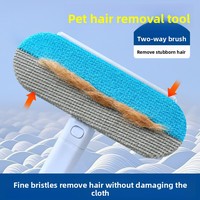 ShengAnXin Brosse anti-poils pour animaux de compagnie en polaire PP, grattoir à fourrure, rouleau adhésif pour éliminer les poils de chats et chiens sur canapés et lits