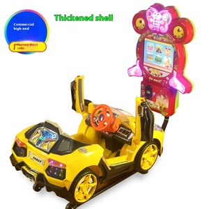 Macchina a Gettoni 3D a Forma di <span class=keywords><strong>Lamborghini</strong></span>, Console con Cavallo a Dondolo e Auto in Vari Stili, Spingi Monete - Product Image 6